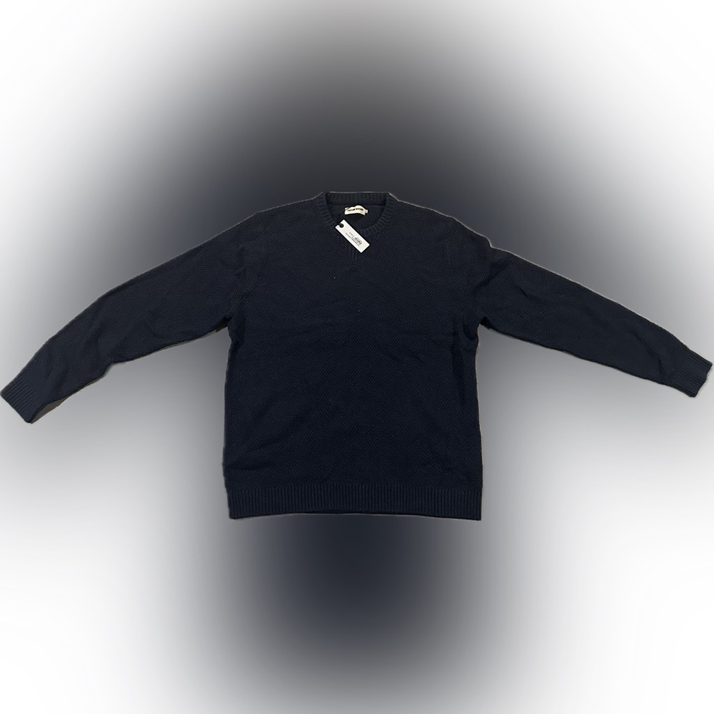 The Russell Sweater in Heather Blue